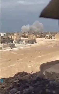 Прилёт иранского БПЛА по военной базе США в Кувейте