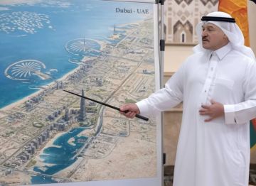 «А я вам сейчас покажу, откуда на Дубай готовилось нападение» — наследный принц ОАЭ Саид аль-Лукашен выступил перед прессой