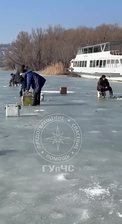 Спасатели напоминают о безопасности на льду