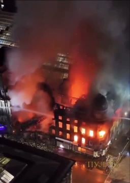 #МировыеНовости — Крупный пожар в Глазго