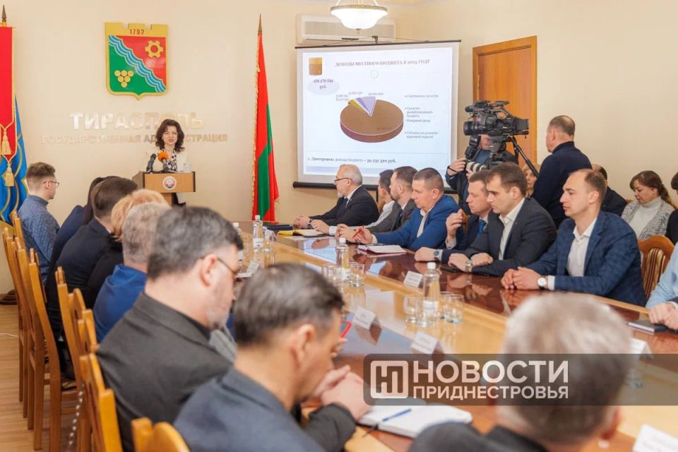 Глава Тирасполя и Днестровска Илона Тюряева отчиталась в Правительстве о работе за 2025 год