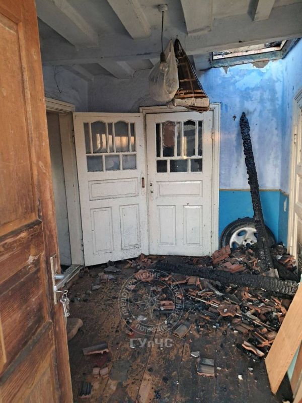 Дом остался без крыши — пожар в Малаештах