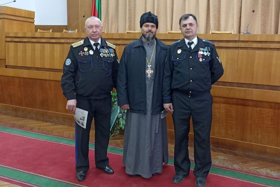 14 марта в государственной администрации Каменского района и города Каменка состоялась отчётно-выборная конференция станицы «Антюховская» Каменского казачьего округа Черноморского казачьего войска 14 марта в государственной администрации Каменского района и города Каменка состоялась отчётно-выборная конференция станицы «Антюховская» Каменского казачьего округа Черноморского казачьего войска