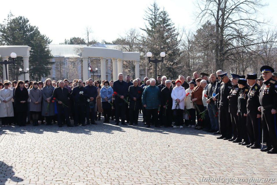 34-ю годовщину создания Народного ополчения отметили в Слободзейском районе 34-ю годовщину создания Народного ополчения отметили в Слободзейском районе
