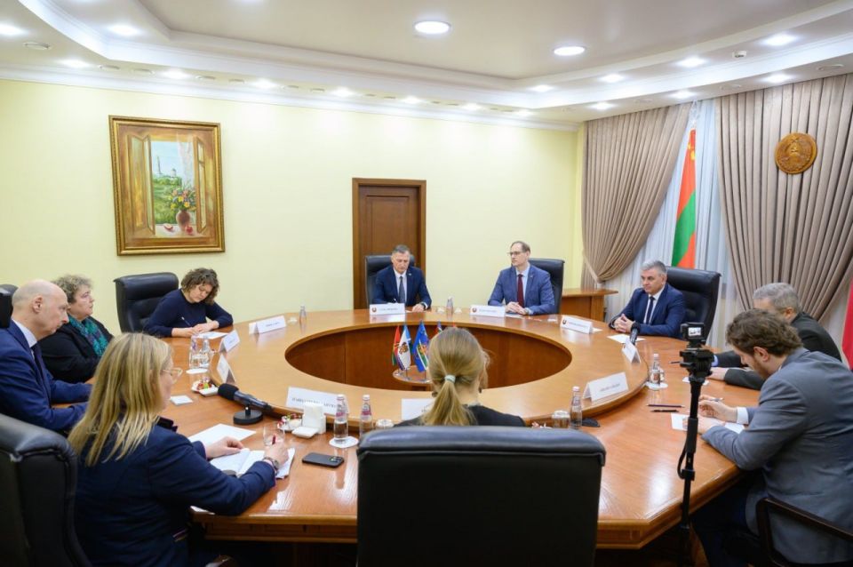 Вадим Красносельский принял делегацию ОБСЕ во главе с Томасом Ленком Вадим Красносельский принял делегацию ОБСЕ во главе с Томасом Ленком