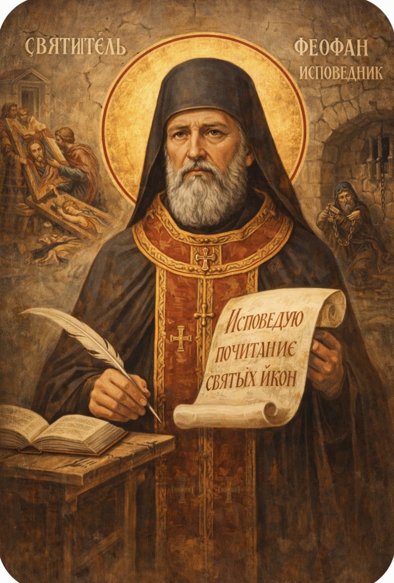 Феофанов день. Ежегодно 25 марта православные верующие чтят память преподобного Феофана Исповедника, византийского монаха, летописца и богослова VIII века