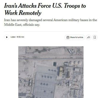 Удары Ирана по базам США на Ближнем Востоке вынудили американских военных покинуть ряд объектов и работать удаленно, — The New York Times