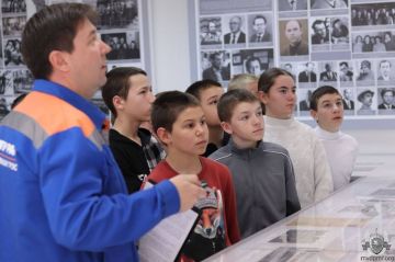 Макаренцы в музее ГРЭС в Днестровске