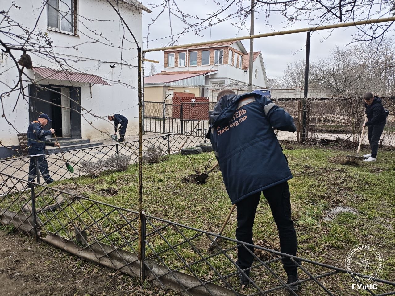Личный состав подразделений ГУпЧС принял участие в республиканском субботнике Личный состав подразделений ГУпЧС принял участие в республиканском субботнике