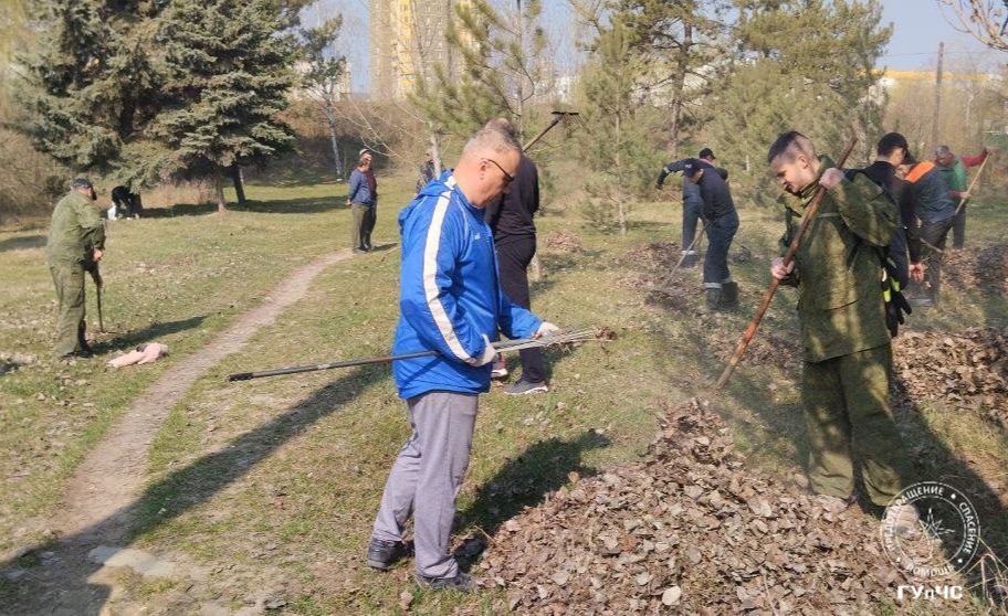 Личный состав подразделений ГУпЧС принял участие в республиканском субботнике Личный состав подразделений ГУпЧС принял участие в республиканском субботнике