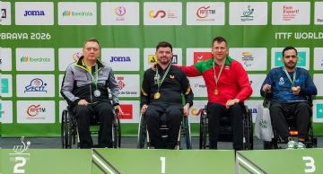 ��������������� ������������� ������� ������ �������� ������� �� ������������� ������� ITTF World Para Future Costa Brava 2026