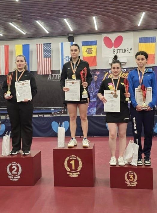 Воспитанницы Республиканской школы настольного тенниса в Дубоссарах отобрались на чемпионат Европы Воспитанницы Республиканской школы настольного тенниса в Дубоссарах отобрались на чемпионат Европы