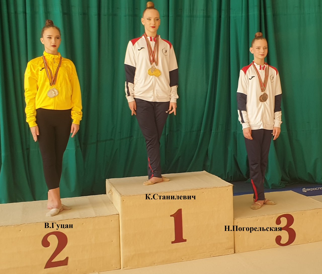 Гимнастки республики выявили сильнейших в отдельных видах Гимнастки республики выявили сильнейших в отдельных видах