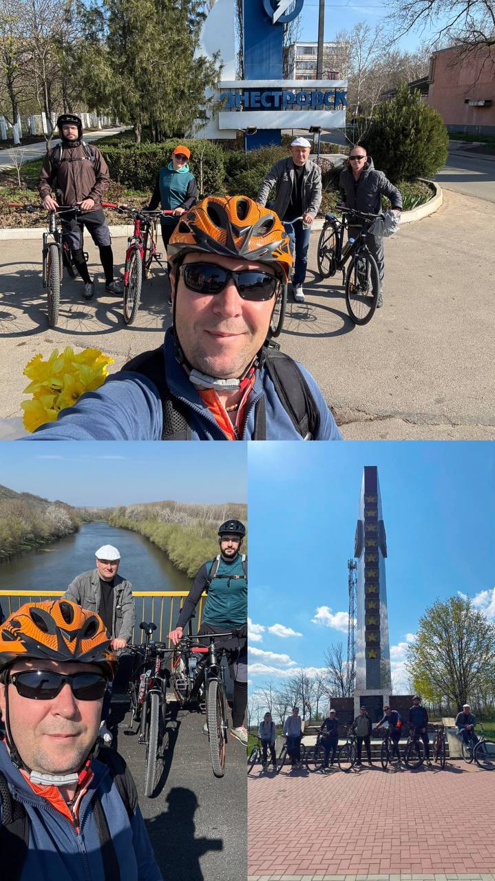 Велолюбители МГРЭС проехали 40 км к «Высоте Ломакина»