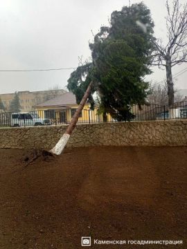 В Каменском районе устраняют последствия непогоды