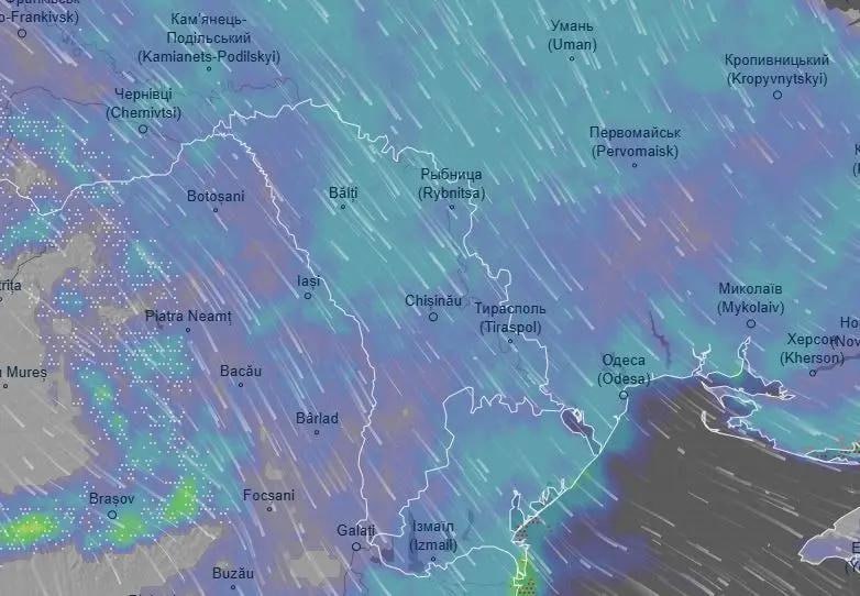 В среду похолодание до +8 и зарядит дождь на целый день