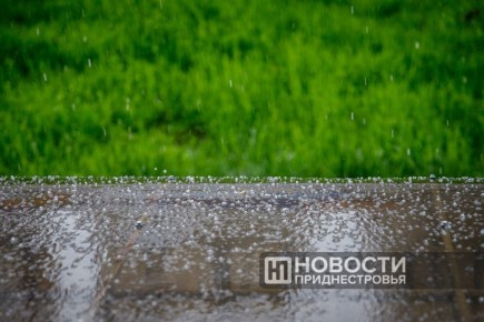 Град в начале апреля – редкое явление