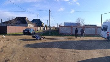 ДТП в Терновке. Авария произошла 7 апреля вечером на перекрёстке улиц Гагарина и Арнаут в селе Терновка