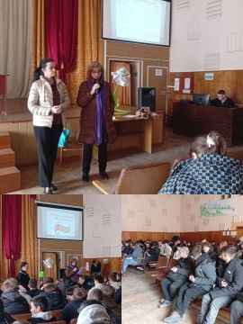 За здоровый образ жизни. 8 апреля в Рыбницком политехническом техникуме состоялось профилактическое мероприятие на тему: «Пропаганда здорового образа жизни среди молодежи»