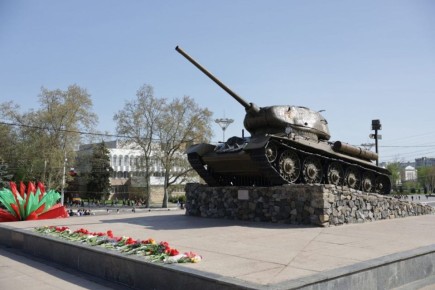 Глава государства поздравил жителей Тирасполя, Григориополя, Слободзеи и Дубоссар с 82-й годовщиной со Дня освобождения