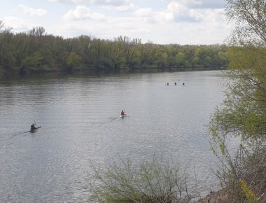 Гребцы на байдарках и каноэ провели первый старт на воде