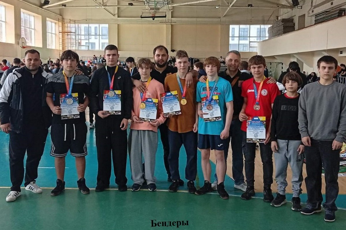 Приднестровские борцы стали чемпионами Молдавии U15