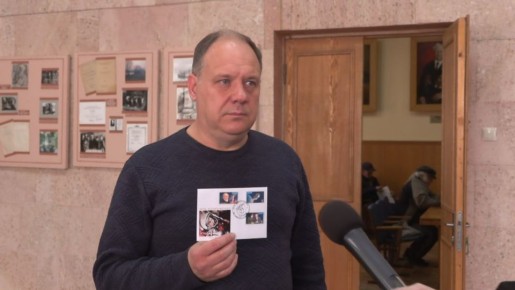 В Бендерском историко-краеведческом музее ко Дню космонавтики представили новую серию почтовых марок