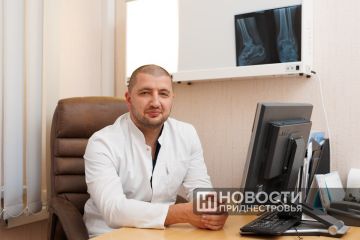 Человек с золотыми руками и добрым сердцем: уже 3 года заведующий отделением травматологии и ортопедии РКБ Кристиан Осадчий успешно делает новые операции по эндопротезированию тазобедренного и коленного суставов