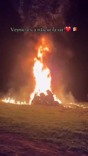 Жителей Молдовы оштрафовали на миллион леев за сжигание шин на Пасху