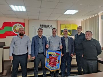 В Бендерах чествовали народных дружинников, которые вносят вклад в обеспечение общественной безопасности и поддержание правопорядка в городе