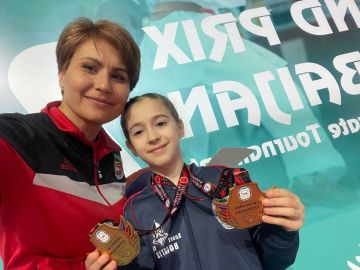 Каратисты из тираспольского клуба «Богатырь» завоевали 9 медалей на международном турнире в Азербайджане