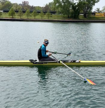 Гребцы-академисты на сборах в Сербии