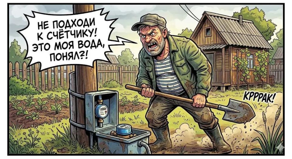 Дачник с лопатой сломал руку сантехнику, когда тот проверял счётчик за воду