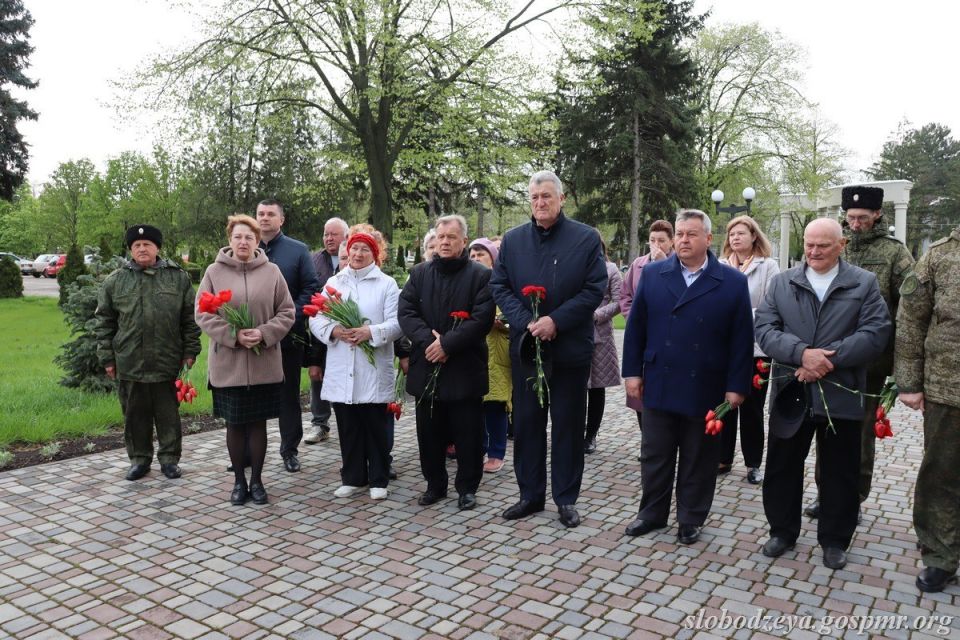 В Слободзее почтили память начальника районного штаба народного ополчения Александра Гусара