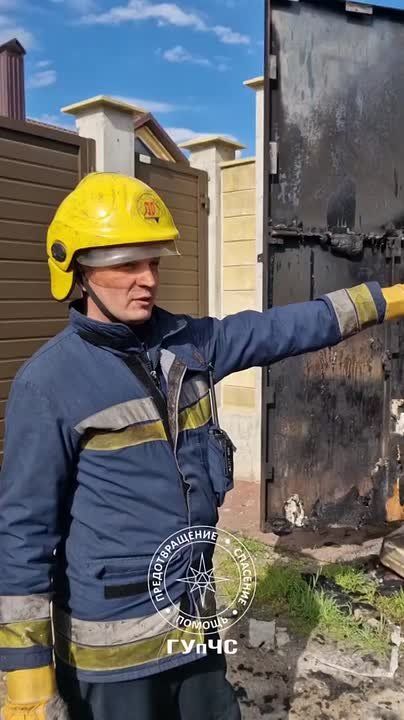Накануне в столице горел автосервис
