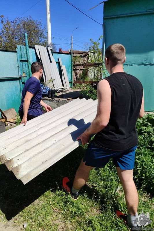 Курсанты ТЮИ пришли на помощь Курсанты ТЮИ пришли на помощь