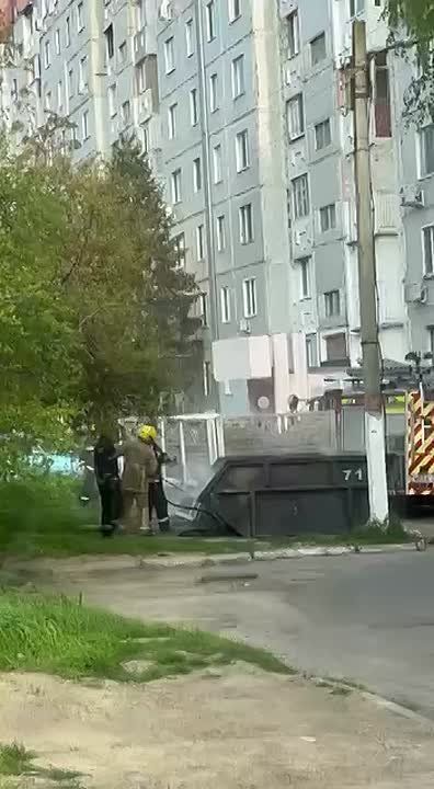 В Тирасполе вчера подожгли мусорную лодку по Ларионова