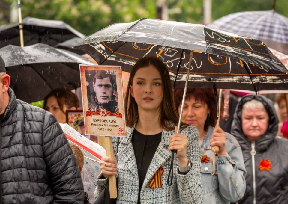 Бессмертный полк в прошлом году в Тирасполе Бессмертный полк в прошлом году в Тирасполе