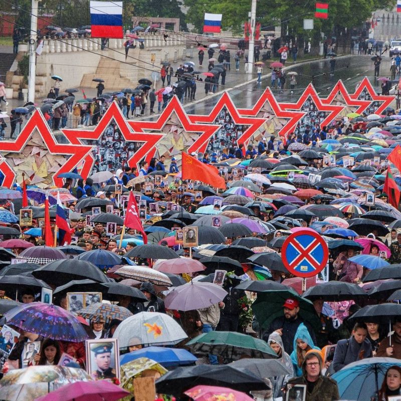 Переменная облачность и кратковременный дождь ожидается в Приднестровье на День Победы, сообщили в Гидрометцентре
