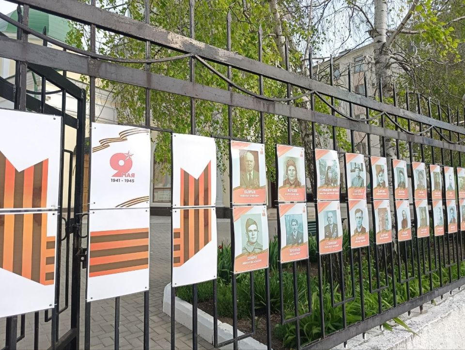 Портреты ветеранов Бессмертного полка раньше всех появились у Преображенского собора