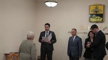Лоре Лапухиной сегодня вручили орден «За заслуги» I степени