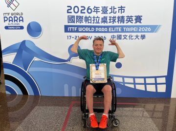 Приднестровский паратеннисист Дмитрий Лавров – бронзовый призёр турнира ITTF World Para Elite