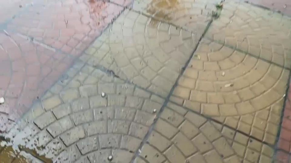 В Тирасполе ливень с градом