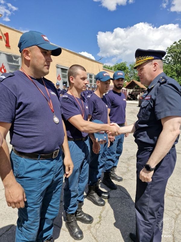 А вот и победители!. Лучшими по газодымозащитной службе стали слободзейские пожарные А вот и победители!. Лучшими по газодымозащитной службе стали слободзейские пожарные