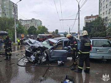 Подробности ДТП в столице.