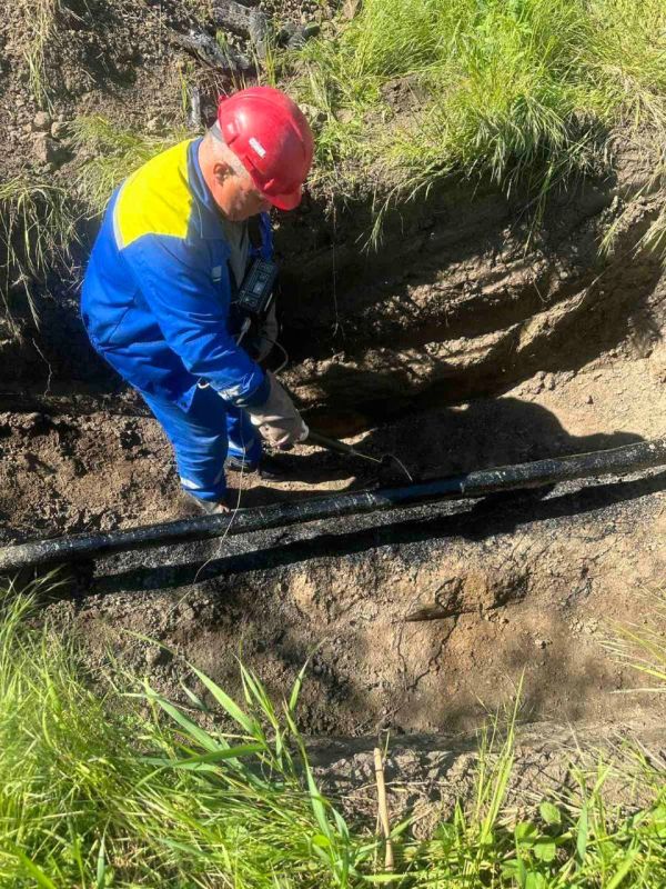 Газовики продолжают обновлять газовые сети