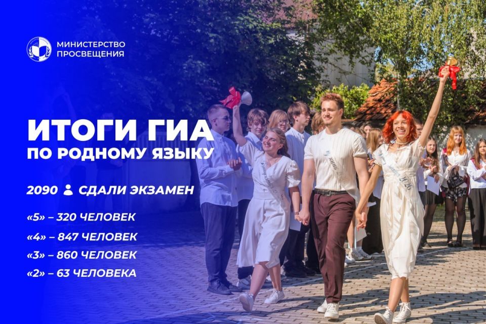 Более половины выпускников сдали ЕГЭ по родному языку на «4» и «5»