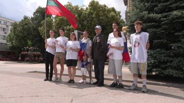 В День России в Бендерах прошла патриотическая акция