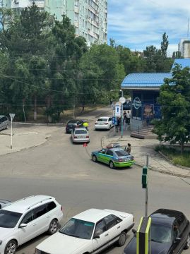 На Балке у Причерноморья ДТП , движение затруднено