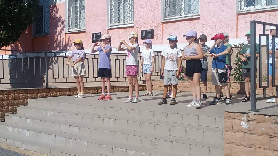 Яркое завершение лагерной смены Яркое завершение лагерной смены